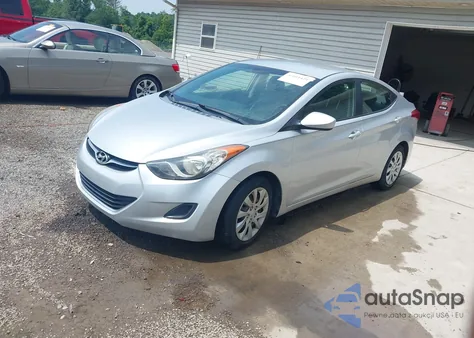 2012 Hyundai Elantra Gls/Limited из США, поврежденный, VIN KMHDH4AEXCU234117